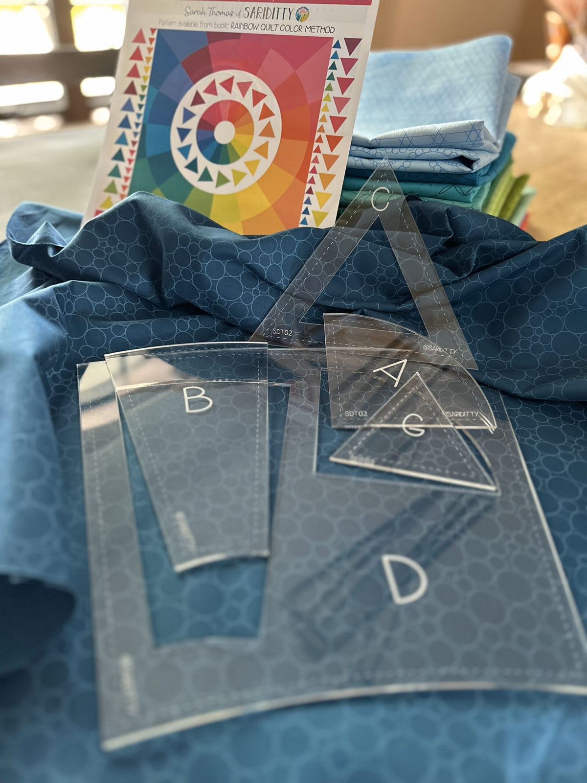 SARIDITTY Roulette Cutting Template Set