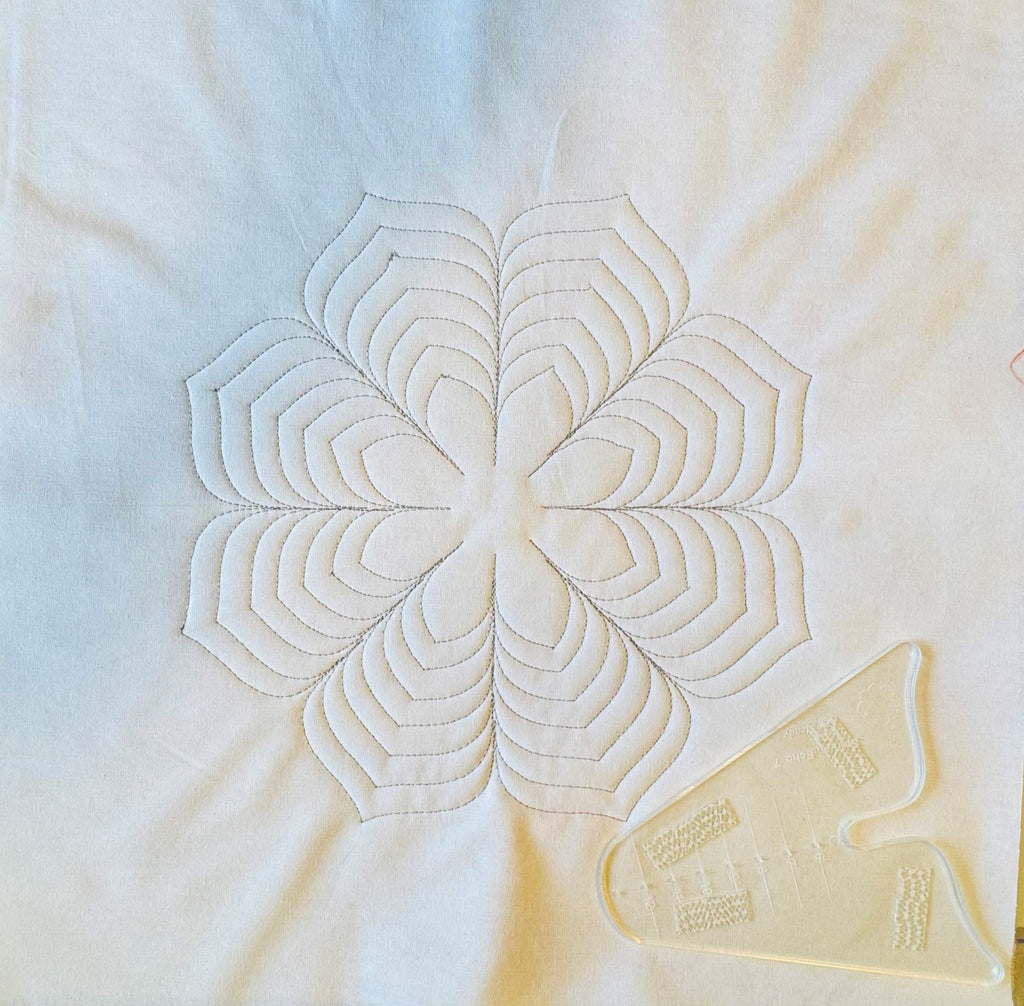 Westalee Design Spin An Echo Template #7