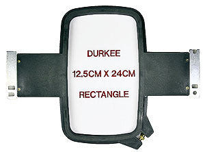 Durkee 12.5cm x 24cm (5" x 9") Rectangular Hoop, 500 Needle Spacing, SWF & Inbro Compatible product image