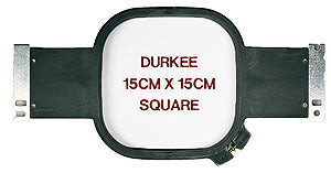 Durkee 15 x 15cm (6"x6") Square Hoop, 400 Needle Spacing, SWF & Inbro Compatible product image