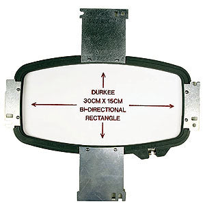 Durkee 30cm x 15cm Rectangular Hoop, 500 Needle Spacing, SWF & Inbro Compatible product image