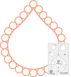 SARIDITTY Lotus 2pc Ruler Set