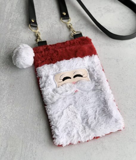Embroidery Garden Santa Purse Set included in Holiday Purse Bundle