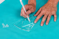 Westalee Design Pink Stitching Line Discs