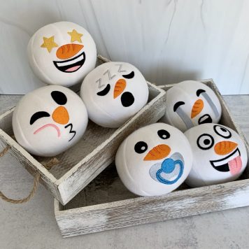Embroidery Garden Snowman Snowballs Set 8 included in Snowball Bundle