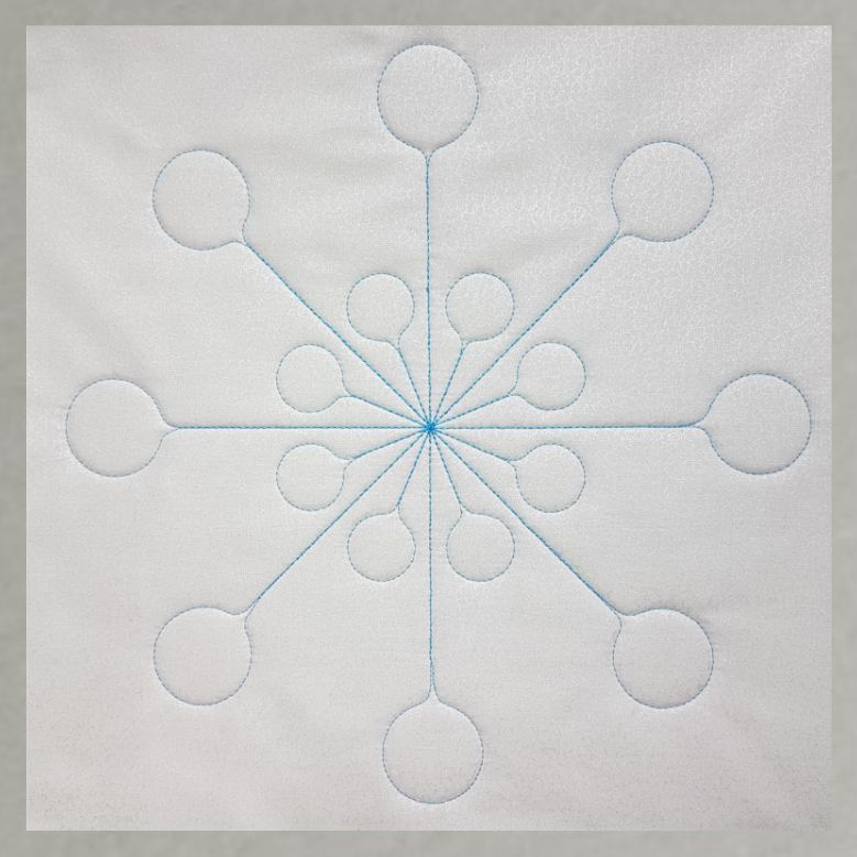 Westalee Design Spin-E-Fex Snowflake 2pc Template Sets
