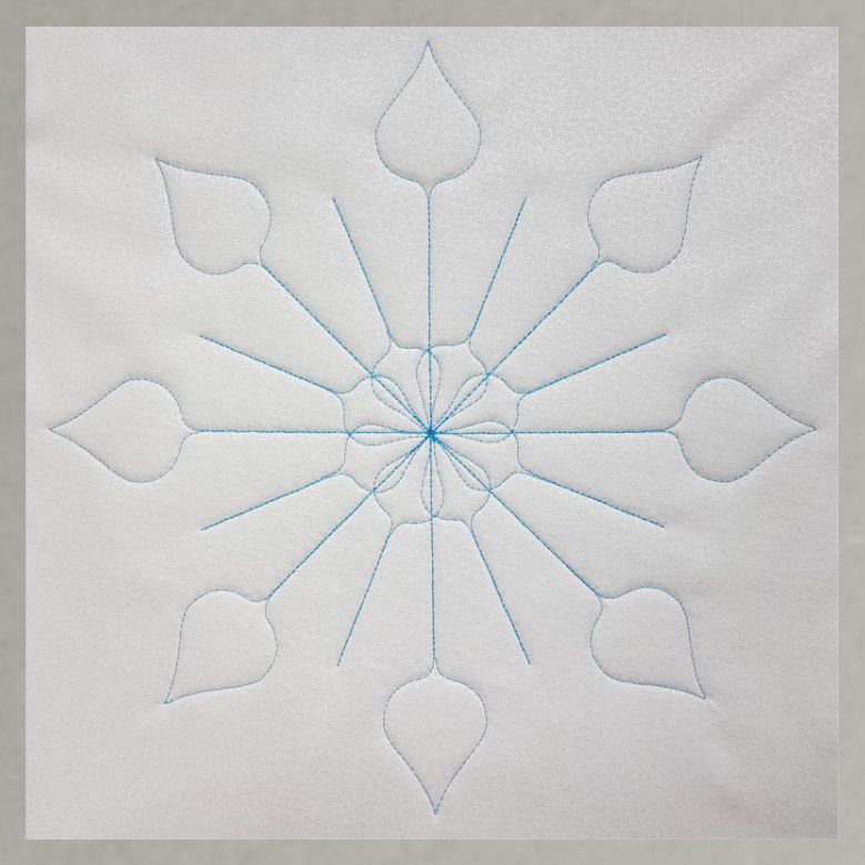 Westalee Design Spin-E-Fex Snowflake 2pc Template Sets
