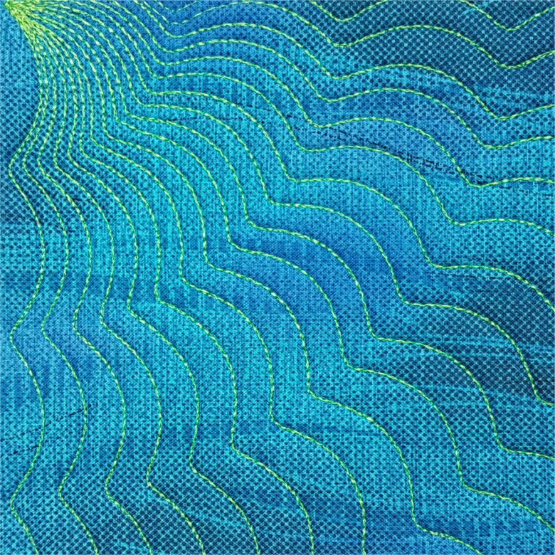 Westalee Design Spinning Waves Template #1