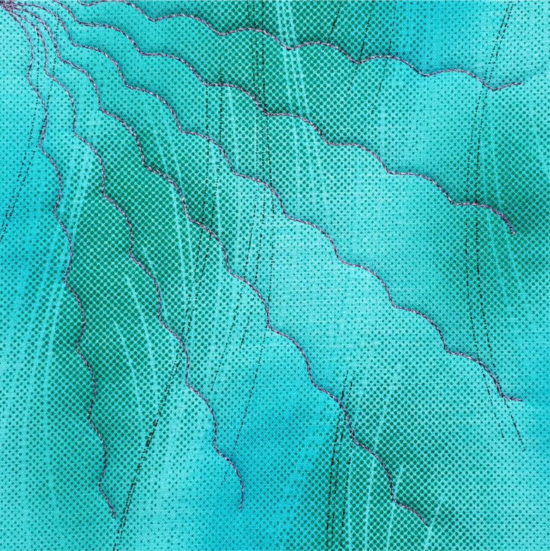 Westalee Design Spinning Waves Template #2