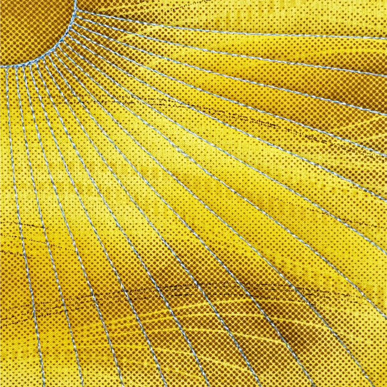 Westalee Design Spinning Waves Template #8