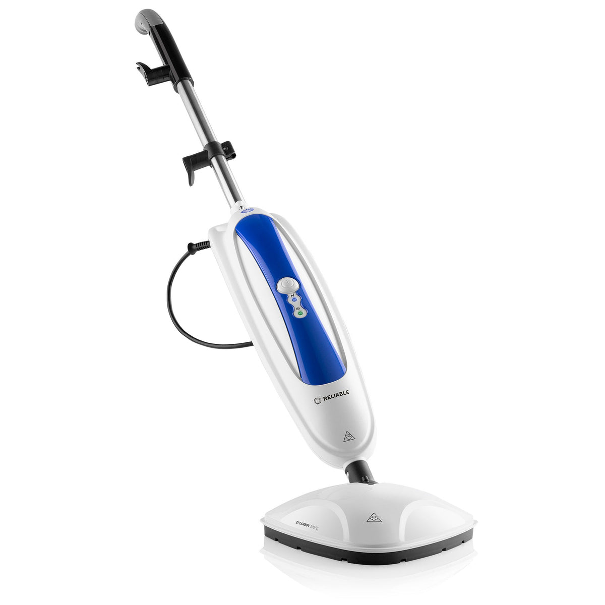 Reliable Steamboy 200CU steam mop angled view