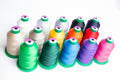Amann Isacord Polyester Embroidery Thread 60 Spool Kit - 40 WT - 5000M Spool - Black And White - Thread Kit