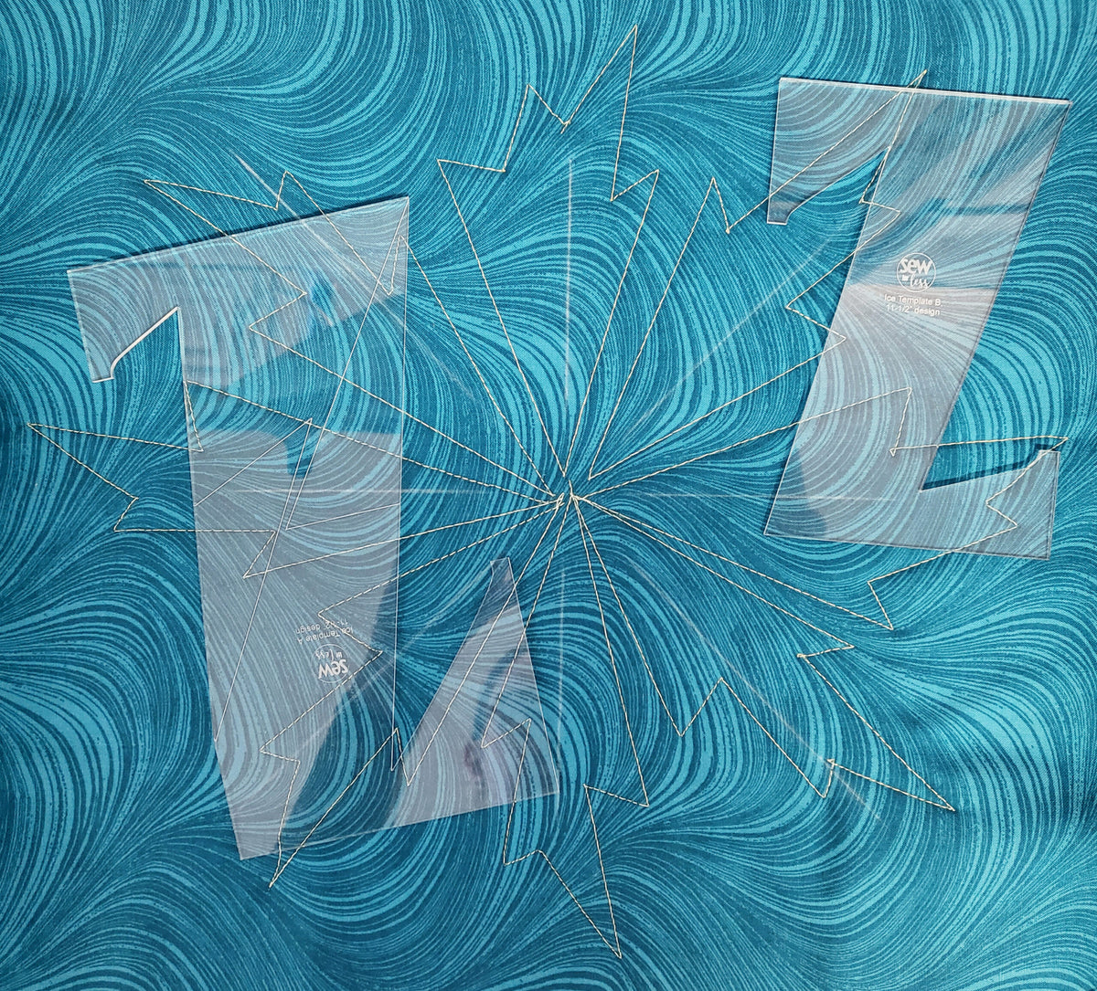 Ice 2pc Template Set by Sew For Less