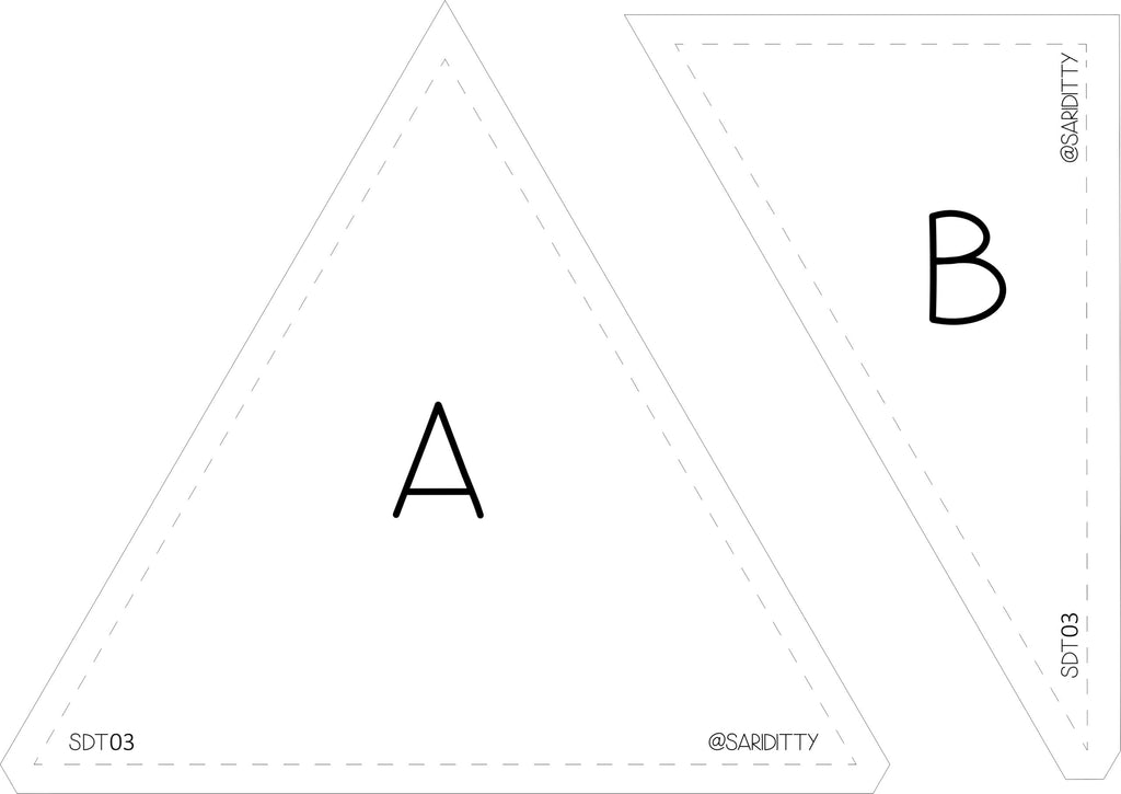 SARIDITTY Tutti Frutti Cutting Templates - 2 Piece Set
