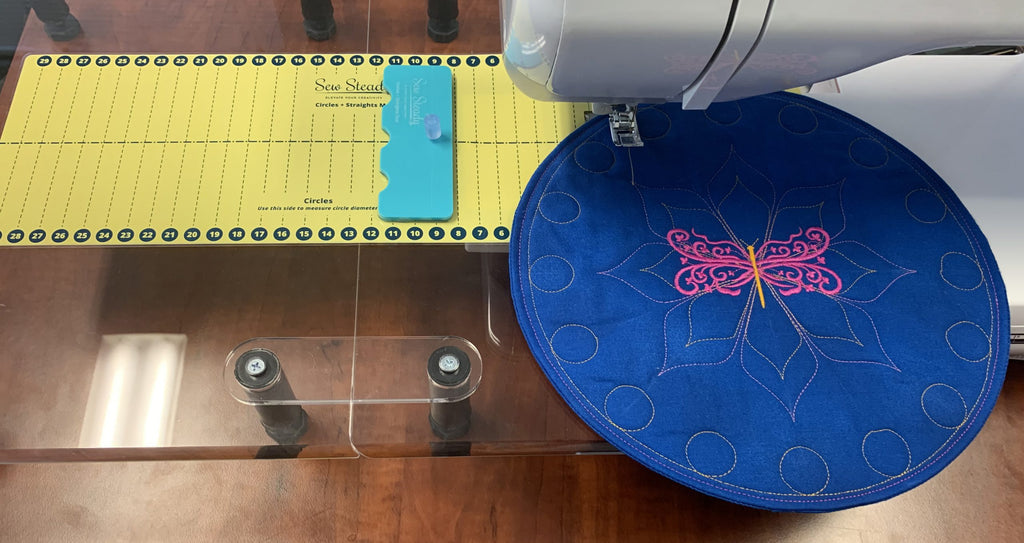 Sew Steady Universal Circles + Straights Tool & Mat