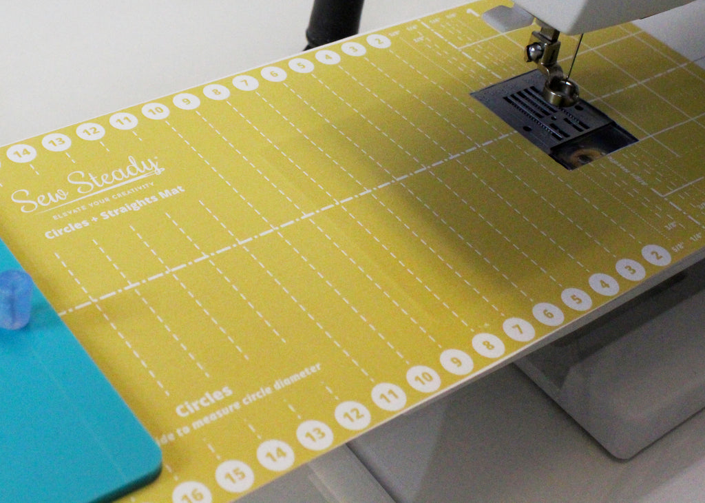 Sew Steady Universal Circles + Straights Tool & Mat