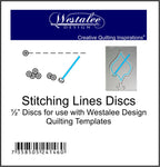 Westalee Design Stitching Line Discs