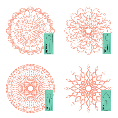 Artisan Bonus 4pc Template Set