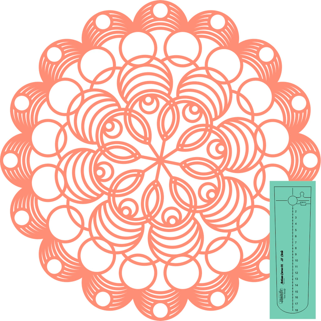 Westalee Design Artisan Curve Templates- Circles
