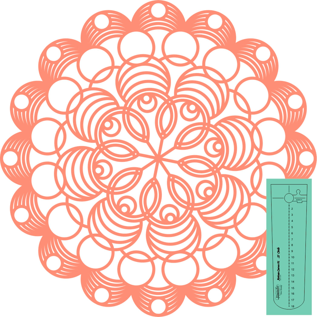 Westalee Design Artisan Curve Templates- Circles