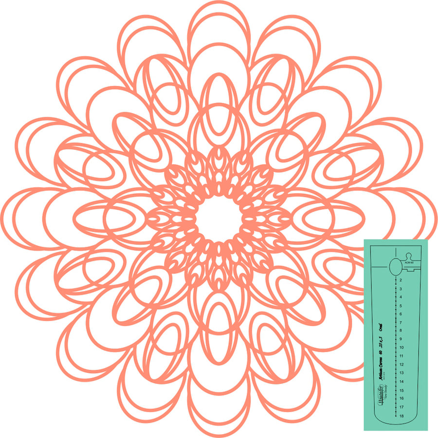 Westalee Design Artisan Curve Templates- Ovals