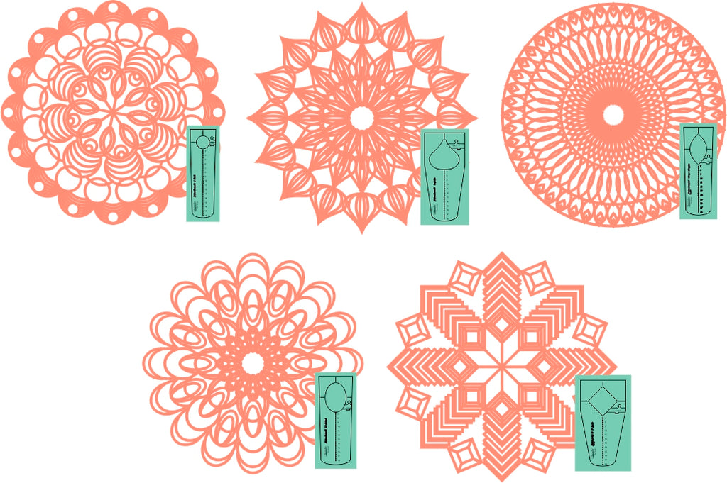 Westalee Design Artisan Sampler Template Set