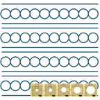 Westalee Design Between The Lines (5pc Set, 0.25″,0.5″,1″,1.5″,2″)