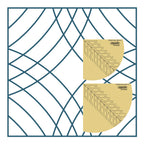 Westalee Design Corner Mark Circles Template Set 1- 2 Piece Set