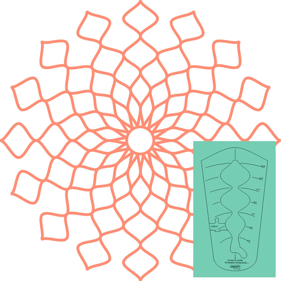 Westalee Design Honeycomb Template