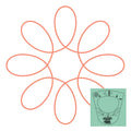 Westalee Design Circles On Quilts Spinning Wheel #11 Template