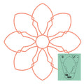 Westalee Design Circles On Quilts Spinning Wheel #15 Template