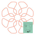 Westalee Design Circles On Quilts Spinning Wheel #32 Template