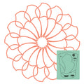 Westalee Design Circles On Quilts Spinning Wheel #33 Template