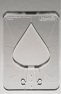 Westalee Design Circles on Quilts Spinning Wheel #36 with Echo