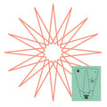 Westalee Design Circles On Quilts Spinning Wheel #6 Template