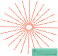 Westalee Design Spinning Waves Template #2