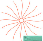 Westalee Design Spinning Waves Template #8