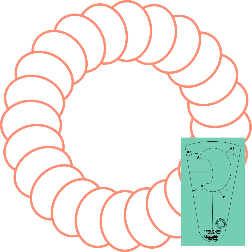 Westalee Design Wreath #2 Template