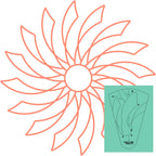 Westalee Design Wreath #23 Template