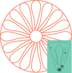 Westalee Design Wreath #6 Template