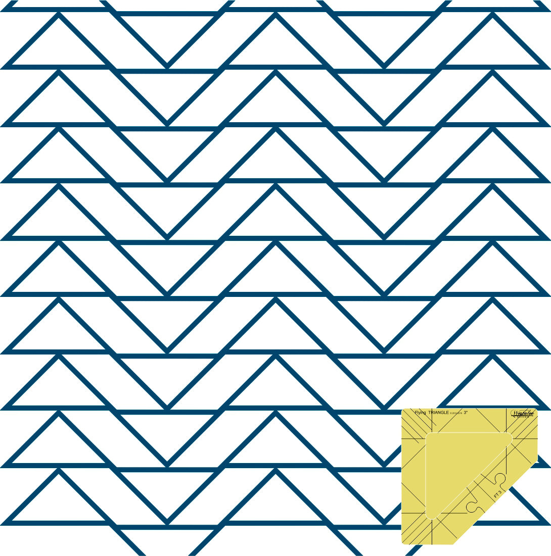 Westalee Design Flying Triangle Templates – London Collection