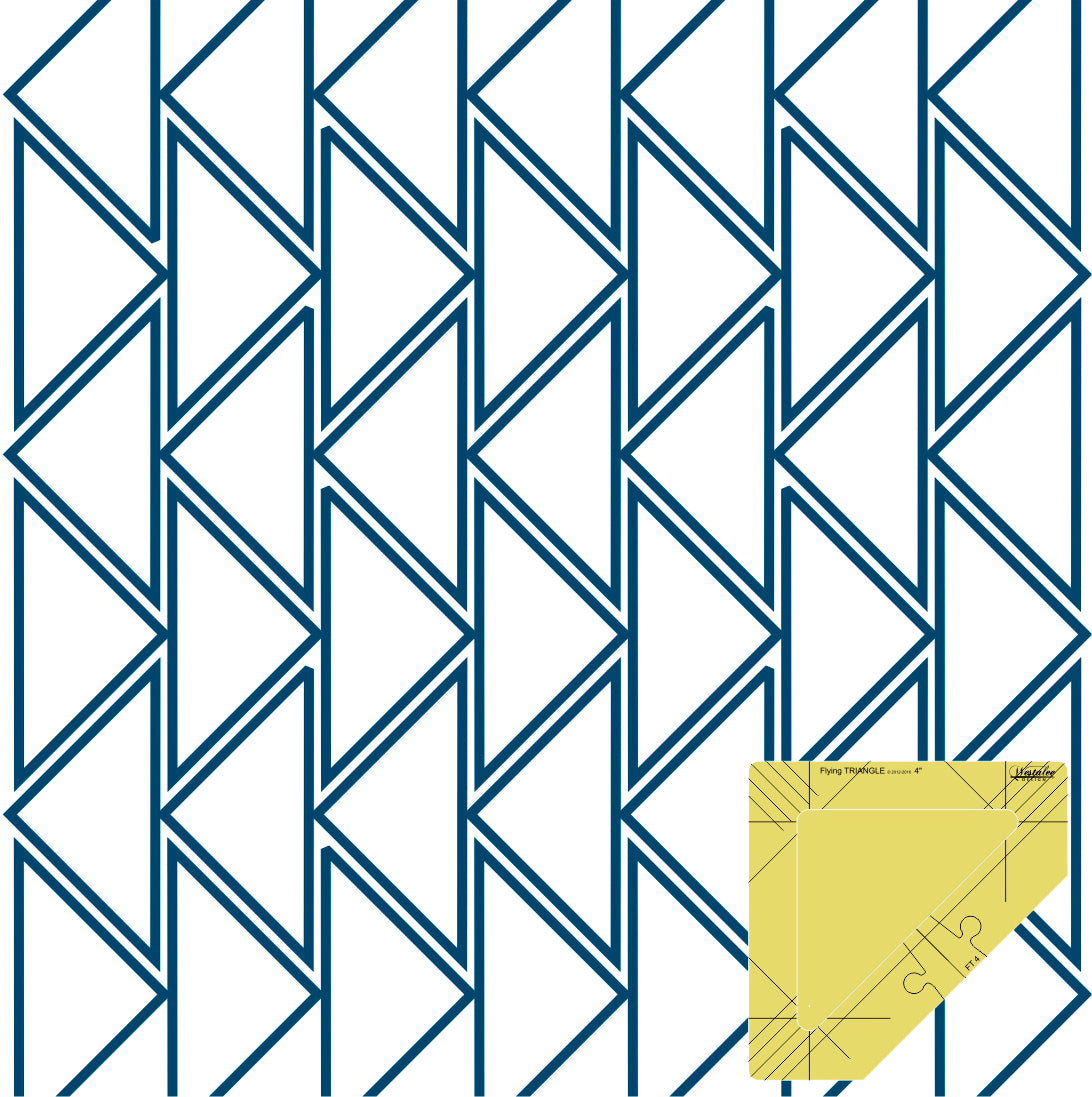 Westalee Design Flying Triangle Templates – London Collection
