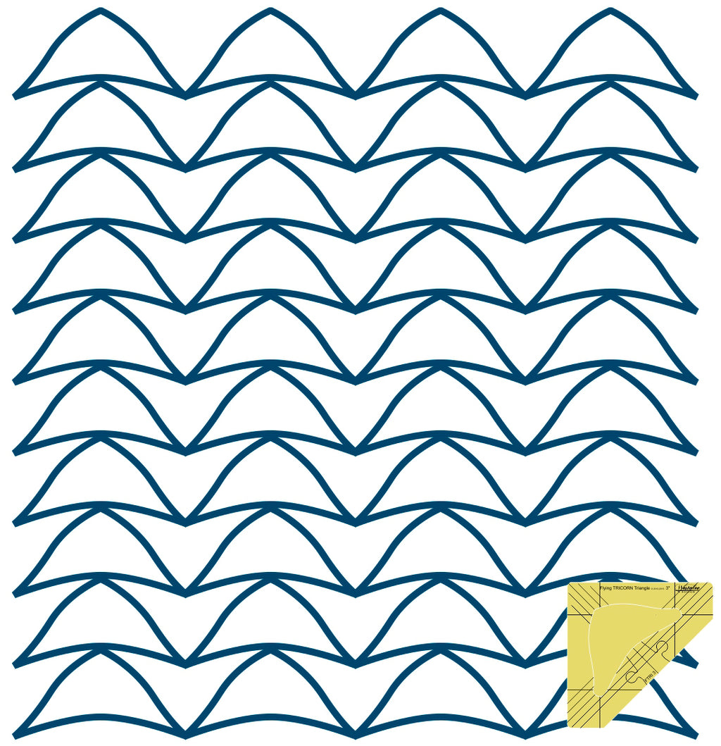 Westalee Design Flying Tricorn Templates – London Collection