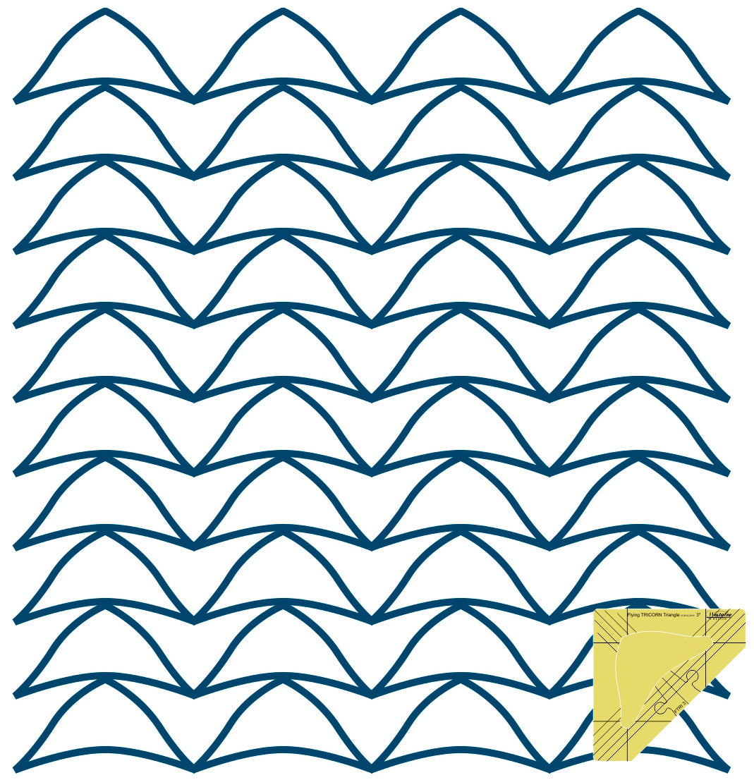 Westalee Design Flying Tricorn Templates – London Collection