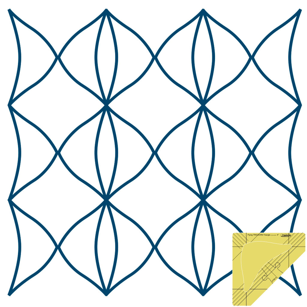Westalee Design Flying Tricorn Templates – London Collection