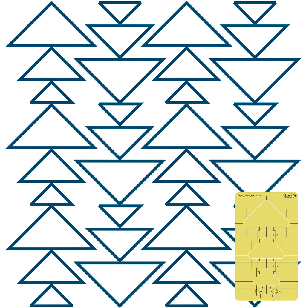 Westalee Design Flying Triangle Templates – London Collection