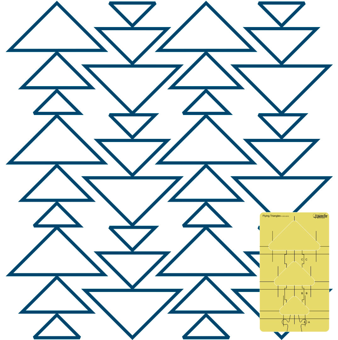 Westalee Design Flying Triangle Templates – London Collection