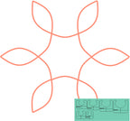 Westalee Design Grand Leaf Center 1 Templates