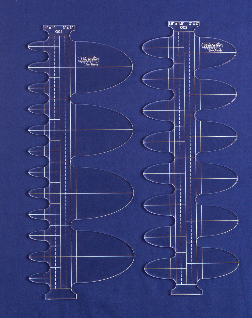 Westalee Design Oval Clamshell Templates