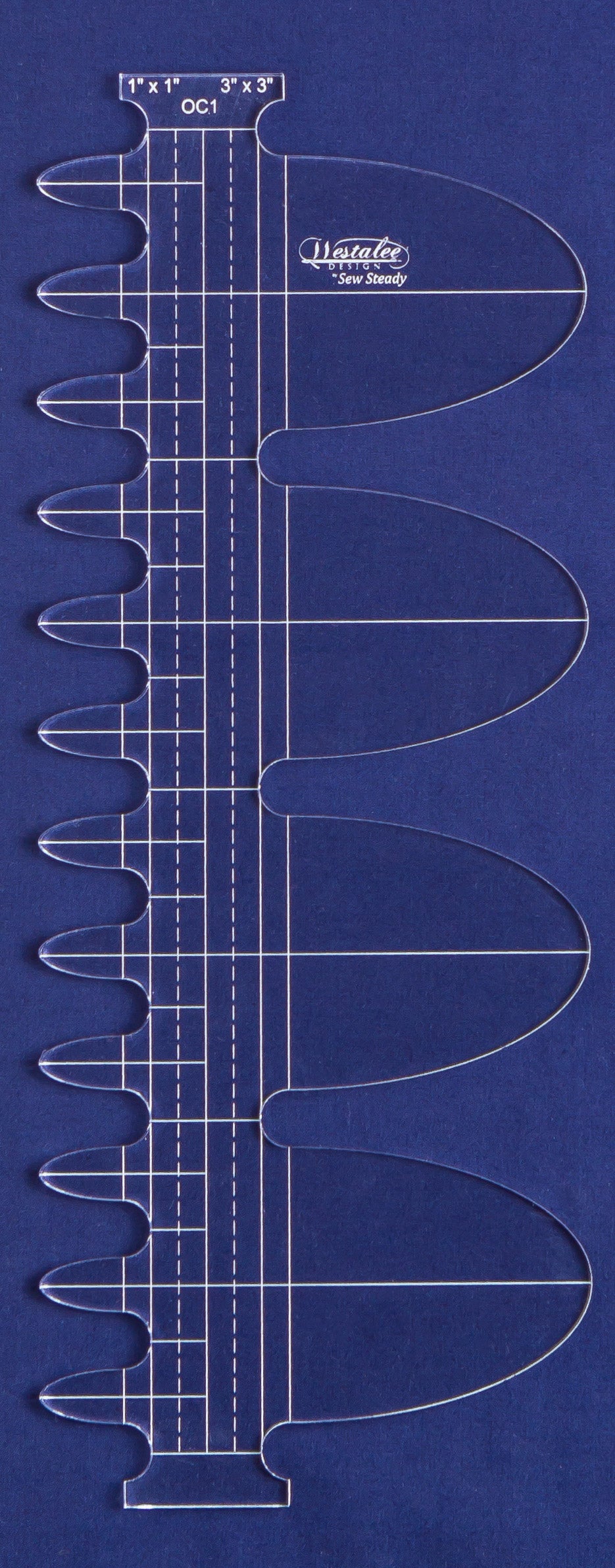 Westalee Design Oval Clamshell Templates
